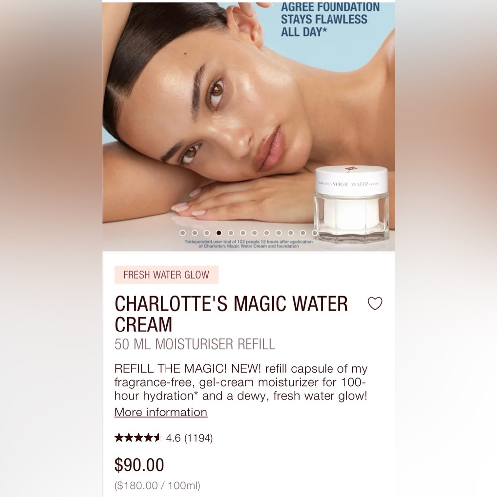 Magic Water Cream - Fresh Water Glow